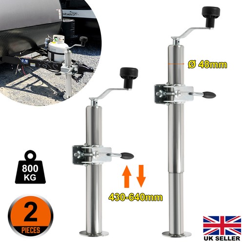 Trailer leg prop stands - 2,