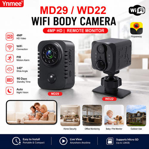 Mini body camera - 1080p, full