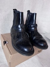 Dr Martens Tina Black Brogue