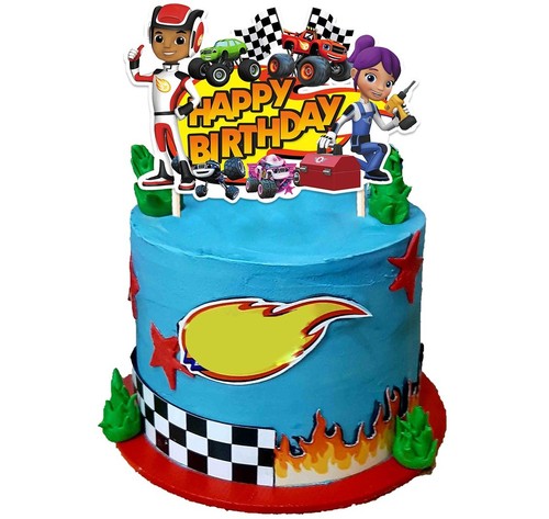 Blaze monster trunk cake - trunk,