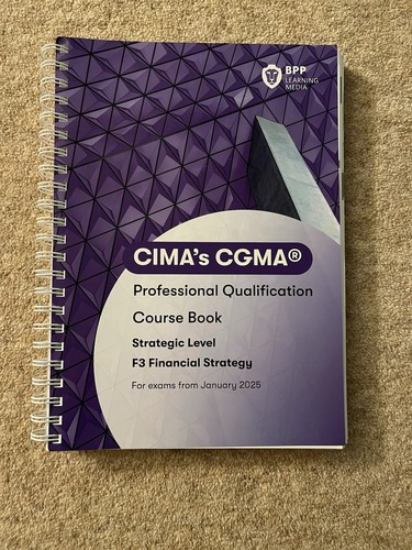 Bpp cima course book - cima, f3