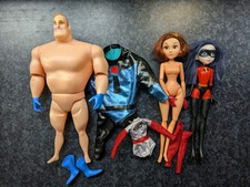 Mr Incredible Deluxe Doll Blue