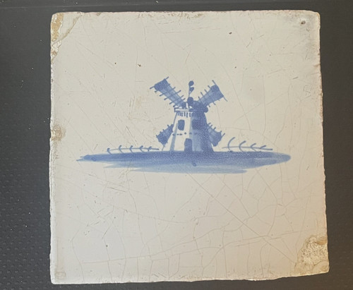 Antique blue white - antique, dutch