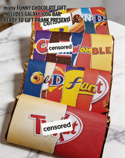 Rude Funny Chocolate Bar Gift