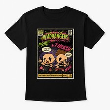 The Headbangers Mosh & Thrasher Comic Art Wrestling Unisex Adults & Kids T-Shirt
