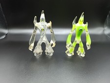  2 x Ben 10 ALIEN FORCE GOOP DEFENDER Action Figure 4" Range Bandai 971 3110