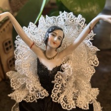 Antique Porcelain Pin Cushion