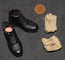 Dragon 1/6th Scale WW2/WWII British Odd Boots & Puttees "Reg"