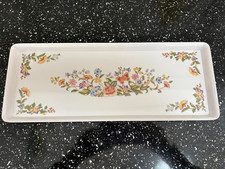 Aynsley Cottage Garden Melamine Tray ~ 15" x 6" ~ Sandwich / Serving vanity Tray