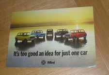 Austin Mini Brochure 1975 -