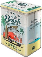 Storage tin nostalgic art - vw, tin,