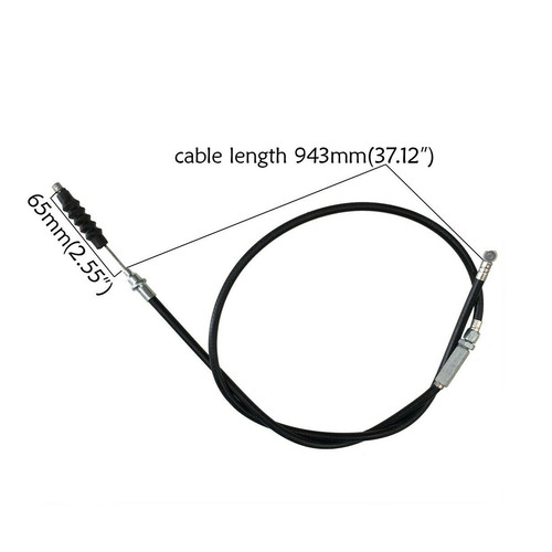 Clutch cable 65mm travel - 37'',
