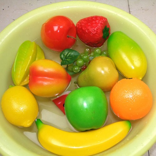 Realistic fake fruits set - fruits,