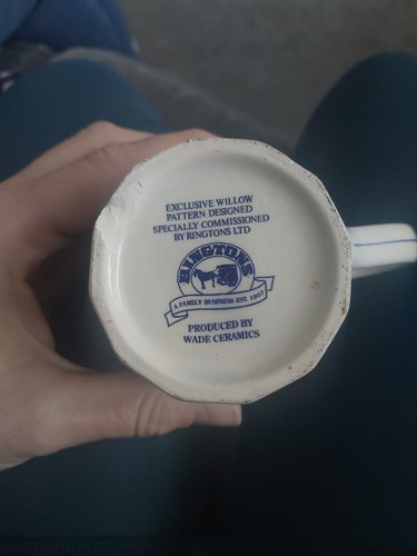 Ringtons wade ceramic mugs - ringtons,