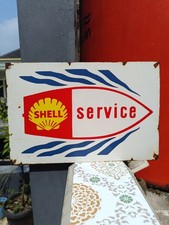 Vintage style SHELL Boat