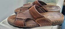 Mantaray Men's Tan Sandals UK Size 10 EU 44 Only Worn Occasionaly Indoors Only