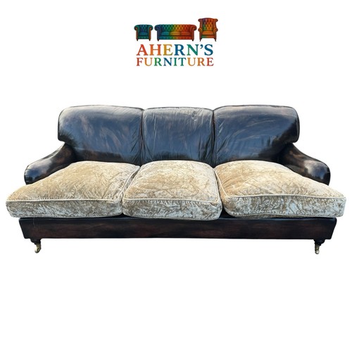 Bespoke vintage leather - leather, chairs