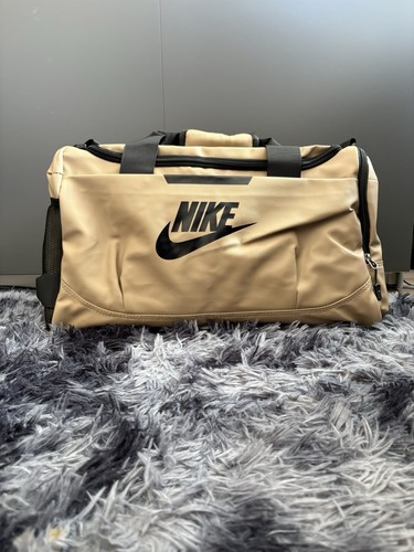 Beige nike duffle - nike,