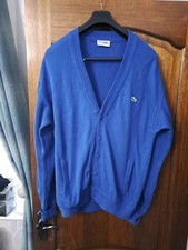 Vintage Lacoste Mens Cardigan
