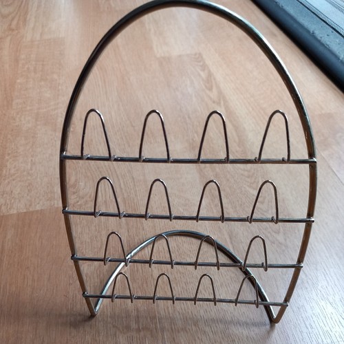 Gold metal thimble display - thimble,