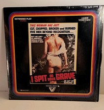 I SPIT ON YOUR GRAVE  VESTRON VIDEO WIZARD   LASER VIDEODISC. Made in GERMANY 