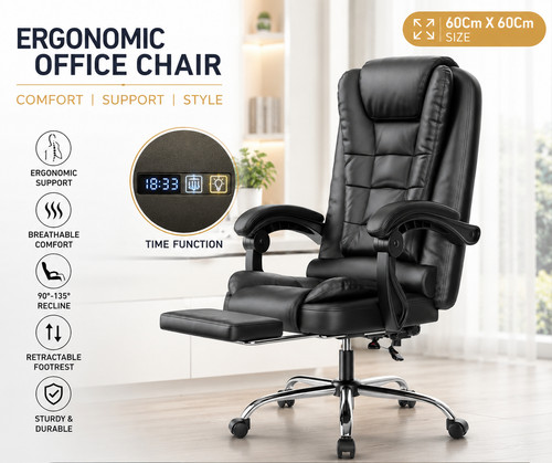Executive desk chair - high, back
