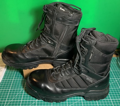 Bates black leather - bates, 8"