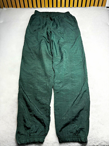 Reebok men green track pants - green,