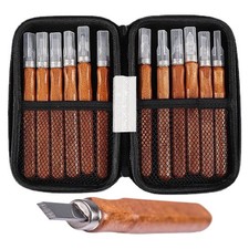 12Pcs Wood Carving Tools