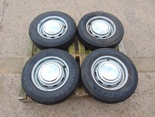 Triumph Dolomite wheels steel Set 4 74-81 4x 95.25 4.5Jx13 Tyres 155/80/13 caps