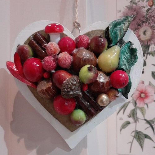 Handcrafted hanging ornament - handcrafted,