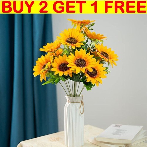 Heads artificial sunflowers - 7,