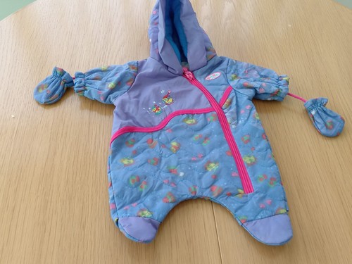 Zapf baby born snowsuit dolls - baby,