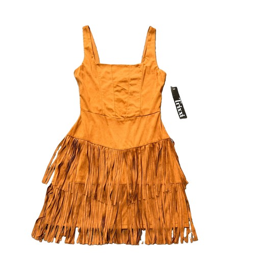 Trixxi faux suede sienna - suede,