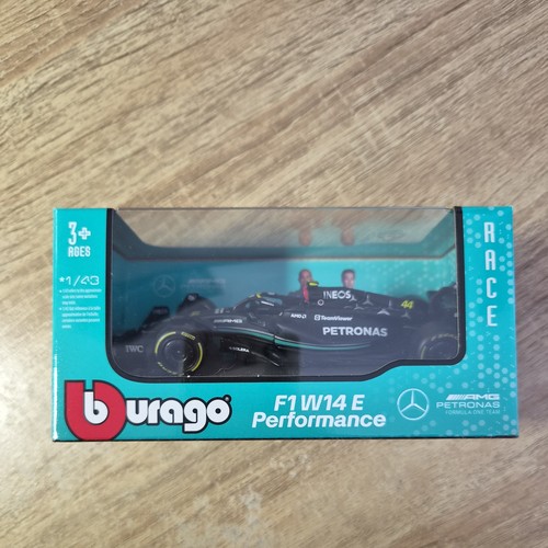 Bburago mercedes w14 - bburago,