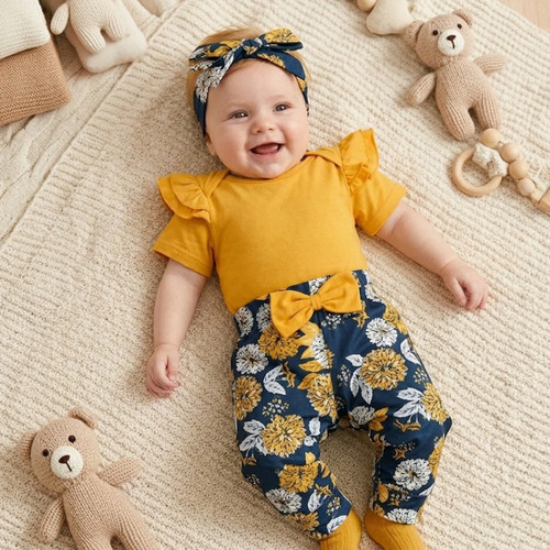 3pcs baby girl - baby, |