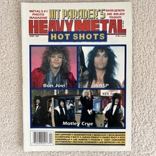 Hit Parader’s Heavy metal Magazine Vintage April 1987 Near Mint Condition