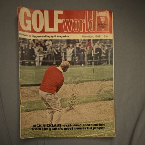 Golf world magazine december - world,