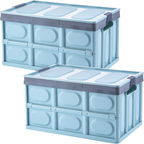 Collapsible 30l lidded storage - 30l,