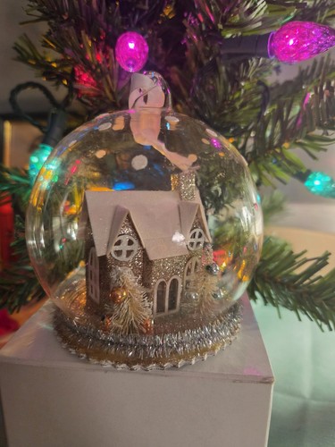 Christmas ornament glass ball - ,