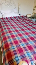 Vintage fringed  100% Wool
