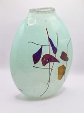 Peter Layton Glass Vase, 18cm