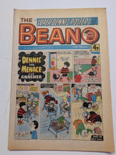 Beano comic 1809 march - comic, 1809,