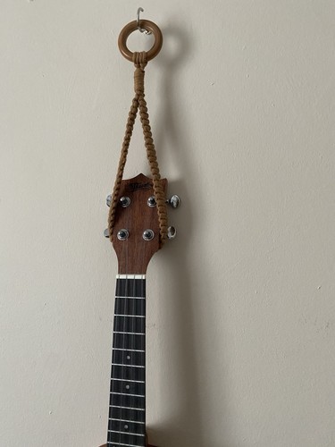 Simple wall hanging ukulele - simple,
