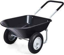 Heavy Duty Plastic Two Wheeled