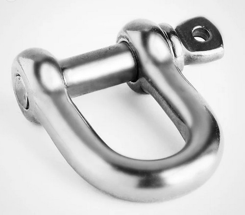 Stainless steel shackle - steel, d