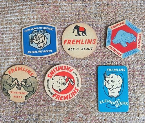 Vintage fremlins beers brewery - fremlins,