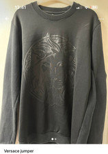 versace jumper women black