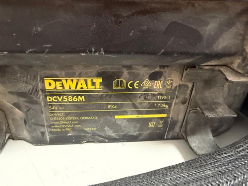 Dewalt dcv586m dust extractor - dewalt,