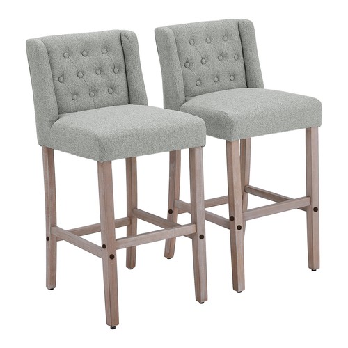 Set grey linen - of, breakfast